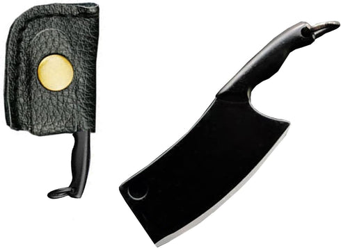 Mini Chef Pocket Knife, Tiny Thumb Multitool Knife (Black)...