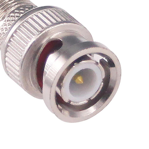 6pcs BNC Male Plug to F Type Female Connector Coax Adapter for CCTV Camera(F85-6)...