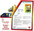 Hygloss Products red Mirror Board Sheets-For Arts and Crafts, 12 x 12, 10 Pack, 12" x 12"...