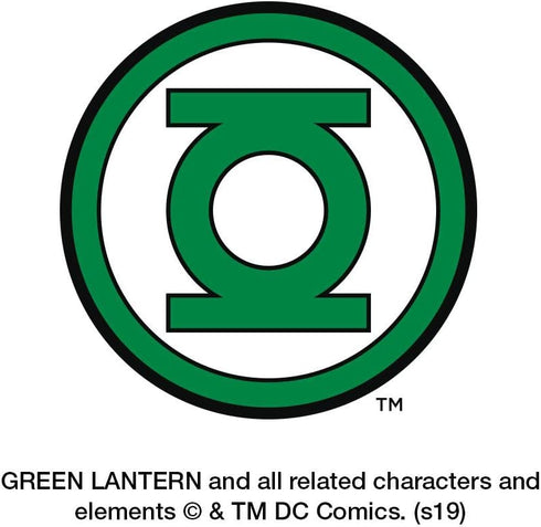 Green Lantern Logo Round Tie Bar Clip Clasp Tack Silver Color Plated...
