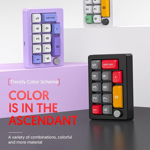 Customized mechanical keyboards, customized knobs, RGB hot swappable macro definitions, wired mechanical gaming keyboards (WHITE)...