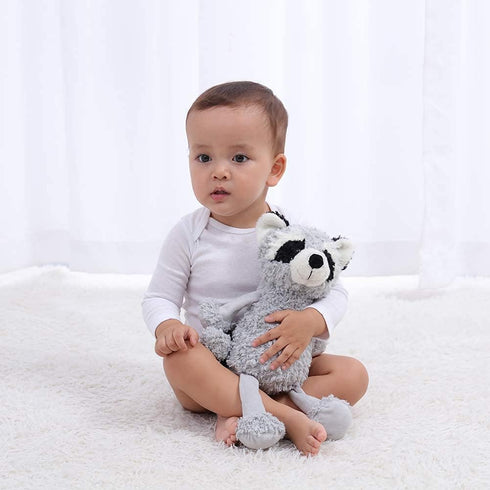 Apricot Lamb Toys Plush Gray Raccoon Stuffed Animal Soft Cuddly Perfect for Child ?Gray Raccoon, 9 Inches...