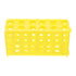PATIKIL 80 Wells Tube Rack, 1 Pcs Vial Rack Four Panel Centrifuge Tube Holder for Microcentrifuge Tubes 0.5/1.5/2/10/15/50ml, Yellow...