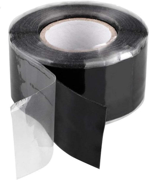Aventik Edison Silicone Tape Self-Fusing Stretchable Waterproof Tape Electrical Wires Wrap Emergency Pipe & Plumbing Repair, Nonconductive, Resist...