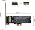 Cablecc PCI Express PCI-E 1X to 12+16Pin 2013-2017 Mac Pro Air SSD Convert Card for A1493 A1502 A1465 A1466...
