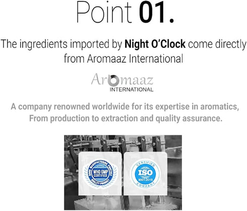 Night:o Clock Essential Aroma Oil & Aroma Stock Gift Set, 100% Pure Natural Oil...