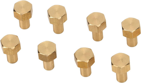 RC Nut, Brass 8Pcs Rust Resistant RC Nut for SCX24 (8mm)...