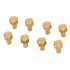 1/24 RC Hex Nut, 8Pcs 1/24 RC Hex Nut Brass RC Wheel Lock Nut Replacement Accessories for SCX24 Wheels & Tires (8mm)...