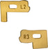 Ubrokeifixit Gear Fit 2 Pro Charger Charging Connector Replacement for Samsung Gear Fit 2 Pro SM-R365,Gear Fit 2 R360 Gold-Color (R360/R365 Charge...
