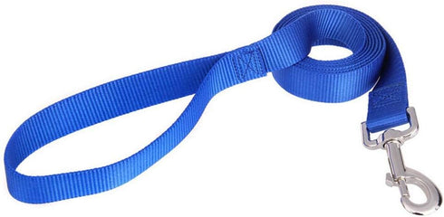 Dog Training Lead Leash Pet Rope Pet Portable Soft Traction Rope Basic Nylon Lead for Small Medium and Large Dogs with Stainless Steel Buckle 2M x...