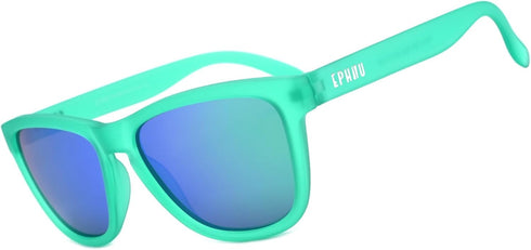 EPHIU Polarized Sports Sunglasses for Men & Women – UV400 No Slip No Bounce Mirror Lenses for Running/Cycling/Hiking...