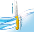 SMI 7 inch Solingen Butcher Knife - Professional Chef Knife for Meat Cutting and Processing - Made in Germany...