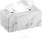 Tissue Box Cove Rectangular,Cut Leather Tissues Cube Box Holder,Modern Facial Paper Towels Organizer,Box Tissue Dispenser Decor Accessories for Ba...