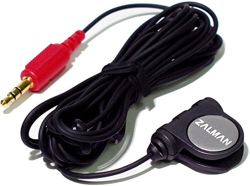 Zalman ZM-MIC1 High Sensitivity Headphone Microphone with Mini Clip, Computer PC Streaming Gaming Mic, 3.5mm Jack...
