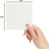 Bright Creations White Square Ceramic Coasters - 4 in x 4 in Unglazed Tiles with Cork Backing, 12 Pack - Blank Ceramic Square Coasters for Crafts ...