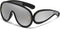 Trendy Wave Mask Sunglasses for Women Men Oversized Shield Sun Glasses Fashion Designer Style...