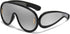 Trendy Wave Mask Sunglasses for Women Men Oversized Shield Sun Glasses Fashion Designer Style...