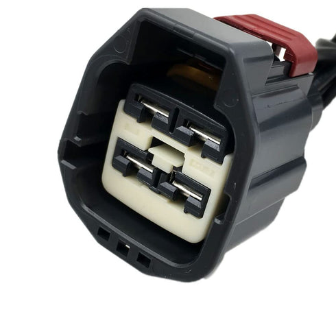 Compatible with Ford Mustang 2010-2015 Engine Cooling Fan Motor Connector Wire Harness Plug...