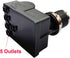 6 Outlets Grill Igniter,Spark Generator Tact Push Button Switch Electric Ignitor Replacement (5 Outlet)...