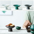 UPKOCH Footed Bowl Japanese Style Bowl Decorative Fruit Dish Holder Dessert Display Stand for Home Flowers Vase Planter...
