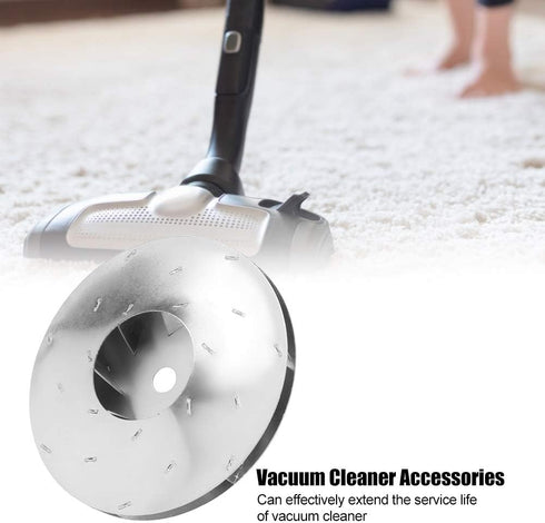 TOPINCN Household Aluminum Vacuum Cleaner Motor Rotating Fan Blade Replacement Accessory for 87mm Diameter Vacuum Cleaner...
