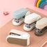 Brown Color Mini Stapler with 830 Staples,20 Sheet Office Desktop Stapler,Small Cute Compact Travel Size Stapler for Students & Office (Brown)...