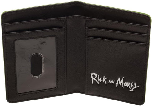 Rick and Morty Pickle Rick Vertical Bi-Fold Wallet...