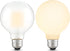 Vanity Light Bulbs for Bathroom?Dimmable G25/G80 Globe Light Bulbs E26 4W(40W Equivalent)?AC120V Warm White 2700K 350LM,Round Light Bulbs for Make...
