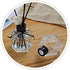 1Pcs 150ml 5 fl oz Empty Refillable Clear Glass Diffuser Bottle Aromatherapy Diffuser Jar Container Fragrance Accessories Use for DIY Replacement ...