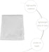 60-120 inch Movie Projection Screen, Projector Screen, Portable White Projector Curtain, Projection Screen 16:9, Portable and Foldable Without Tra...