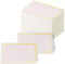 100Pcs Premium Place Cards, Small Table Cards with Gold Foil Border, Escort Cards, Name Cards, Wedding Place Cards for Wedding, Table, Dinner Part...