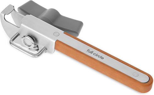 Full Circle Smooth Operator, Smooth-Edge Stainless Steel Can Opener: Safe, Easy, and Eco-Friendly...