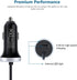 Fast Car Charger for Samsung Galaxy S24 S23 S22 S21 S20 Note 20 S10 S9 S8 A54 A14 A53 A23 A13 A03S Z Fold 5 4 Z Flip 5 4 A12 A32, 3.4A USB C Car A...