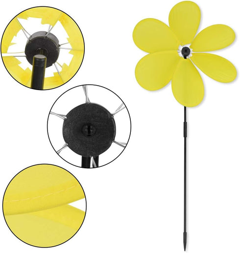 B bangcool Wind Spinners Sunflower Lawn Pinwheels Windmill Party Pinwheel Wind Spinner for Patio Lawn & Garden...