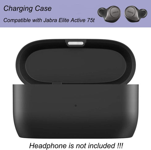 Kissmart Charging Case for Jabra Elite 75t, Replacement Charger Case Cradle Dock for Jabra Elite 75t Earbuds (Capacity: 700mah)...