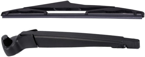 Rear Wiper Arm Blade Set for Jeep Wrangler JK 2007-2018 Rear Windshield Wiper Arm Blade Assembly 68002490AB...