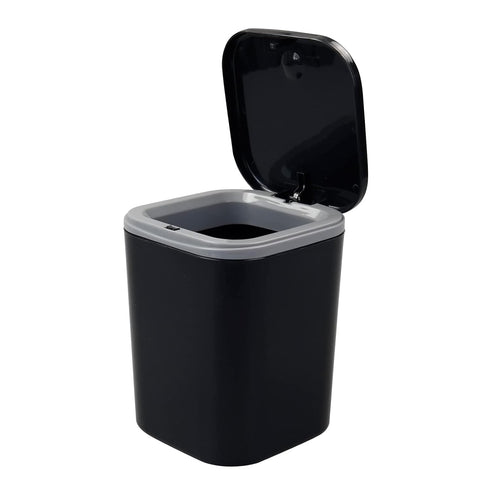 Begale 0.5 Gallon Plastic Mini Garbage Can, Tiny Trash Can with Lid...