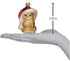 Old World Christmas Santa Kitten Glass Blown Ornaments for Christmas Tree...