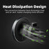 Magnetic Wireless Car Charger Compatible with Magsafe case and iPhone 15/14/13/12 Pro Max Mini,15W Fast Charging Phone Holder Car Air Vent Mount.....