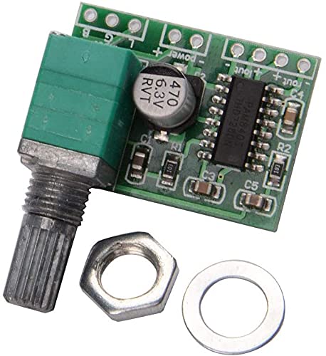 5pcs Mini PAM8403 DC 5V 2 Channel USB Digital Power Amplifier Board Module 2 * 3W Volume Control with Potentionmeter...