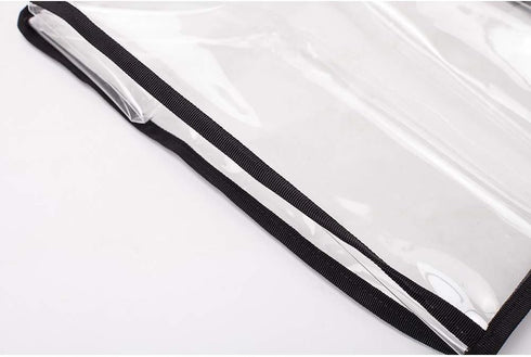 Clear Blender Cover Stain Resistant Kitchen Mixer Protector PVC Dust-Proof Appliance Machine Cover (24x24x34cm)...