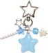 Meefisher Cute Star Charms, Y2K Kawaii Keychain Charm, Aesthetic Accessories Keyring for Women Bag Charms Pendant...