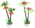 1Pc Mini Coconut Palm Tree,Aquatic Water Weeds Artificial Aquarium Plants Fish Tank Water Plant Grass Ornament for Fish Tank Decor Aquarium Décor...