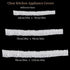 60Pcs Disposable Furniture Dust Cover Clear Plastic Kitchen Appliance Covers Dustproof with Elastic for Small Appliance, Oven, Pressure Cooker, Bl...