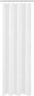 N&Y HOME Fabric Small Stall Shower Curtain Liner Extra Long 36 x 84 inches, Hotel Quality, Washable, Water Repellent, White Bathroom Curtains with...