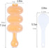 MXY Rice Ball Mould Shaker Sushi Roll Maker Kitchen Tools for Shake DIY Lunch with a Mini Rice Paddle (L-819)...