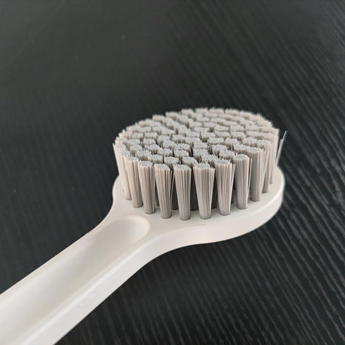 Body Brush,with Soft and Stiff Bristles,Shower Bath Brush Long Handle Gentle Back Skin Scrubber Exfoliate Massage Improve Blood Circulation,Body E...