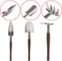 3PCS/Set Mini Gardening Plant Pot Shovel Spade Rake Plastic / Stainless Steel Handle Garden Plant Tool Kid Gardening Toy Perfect for Succulent Cac...