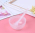 AKOAK Facial Mask Mixing Bowl + Spoon, Reusable Color mixing Bowl, Suitable for Facial Mask, Mud Mask and Other Skin Care Products (3.4 inch, 10 P...