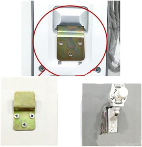 Wall Fan Mounting Bracket, Wall Mounting Fan Oscillating Supports Rack, Oscillation Fans Hidden Holder Bracket (1Pack)...